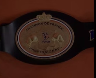 Cintura di Campione di Francia Professionista